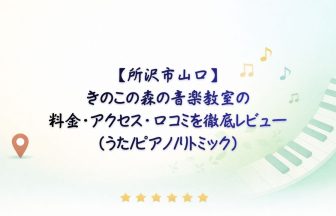 きのこの森の音楽教室　アイキャッチ